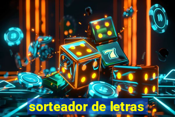 sorteador de letras